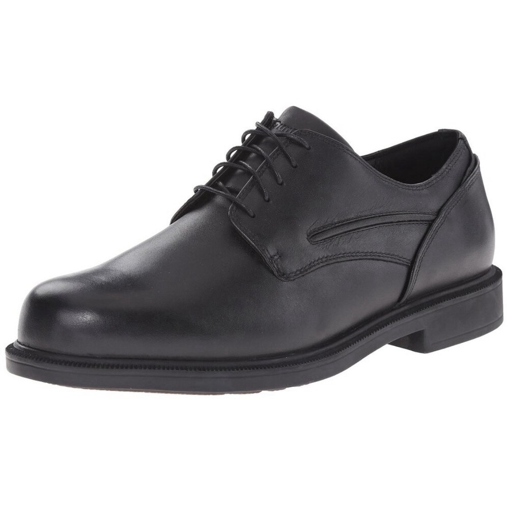 Dunham Burlington Black Leather oxford dress shoes Lace Up Size 9 4E Wide